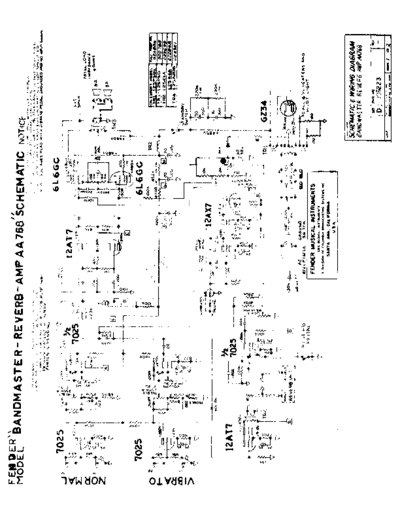 FENDER bandmasterreverb aa768 schem  FENDER bandmasterreverb_aa768_schem.pdf