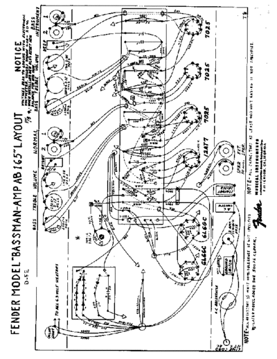 FENDER bassman ab165 layout  FENDER bassman_ab165_layout.pdf