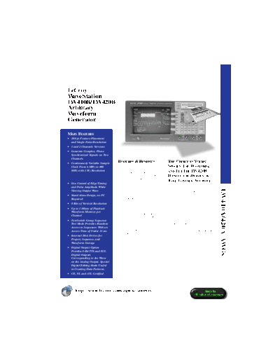 LeCroy LeCroy LW420B  LeCroy LeCroy_LW420B.pdf