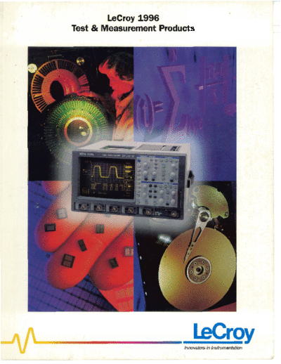 LeCroy LeCroy 1996 Catalog (Reduced Size)  LeCroy LeCroy_1996_Catalog_(Reduced_Size).pdf