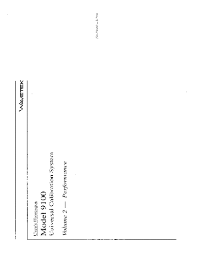 Wavetek WAV 9100 User  Vol. 2  Wavetek WAV 9100 User  Vol. 2.pdf