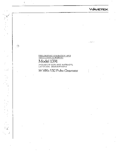 Wavetek WAV 1391 Operations  Wavetek WAV 1391 Operations.pdf