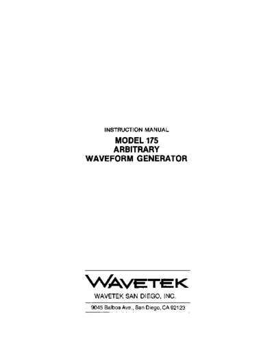 Wavetek 175  Wavetek 175.pdf