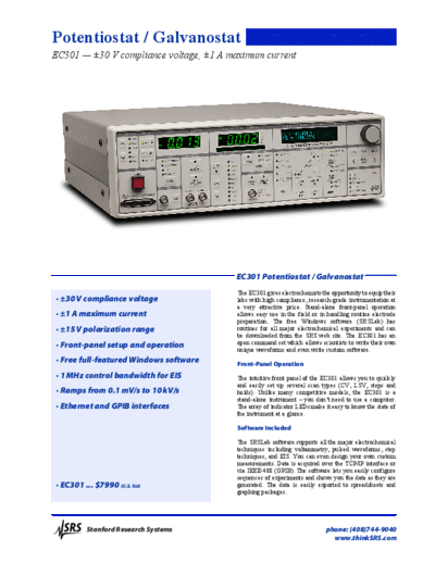 Stanford Research Systems www.thinksrs.com-EC301c  Stanford Research Systems www.thinksrs.com-EC301c.pdf