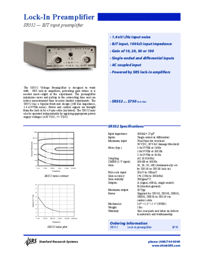 Stanford Research Systems www.thinksrs.com-SR552c  Stanford Research Systems www.thinksrs.com-SR552c.pdf