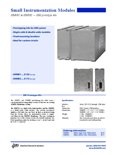Stanford Research Systems www.thinksrs.com-SIM9B19B2c  Stanford Research Systems www.thinksrs.com-SIM9B19B2c.pdf