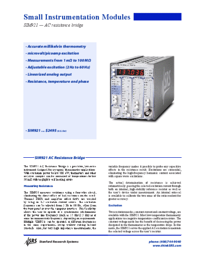 Stanford Research Systems www.thinksrs.com-SIM921c  Stanford Research Systems www.thinksrs.com-SIM921c.pdf