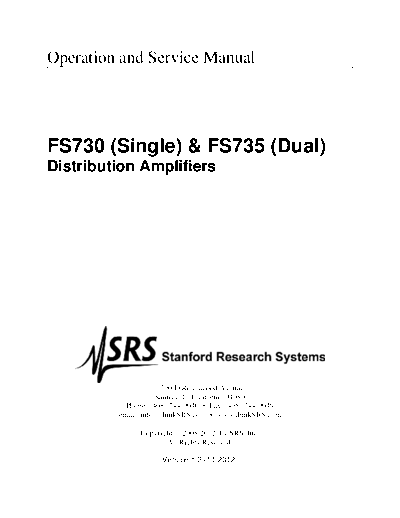Stanford Research Systems www.thinksrs.com-FS730m  Stanford Research Systems www.thinksrs.com-FS730m.pdf