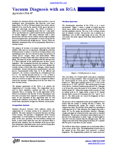 Stanford Research Systems www.thinksrs.com-Vac diag RGA  Stanford Research Systems www.thinksrs.com-Vac_diag_RGA.pdf