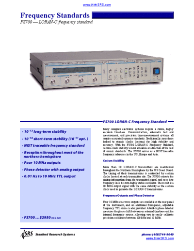 Stanford Research Systems www.thinksrs.com-FS700c  Stanford Research Systems www.thinksrs.com-FS700c.pdf