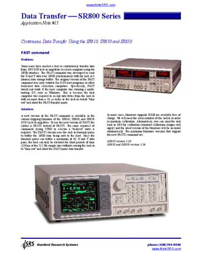 Stanford Research Systems www.thinksrs.com-data xfer dsp  Stanford Research Systems www.thinksrs.com-data_xfer_dsp.pdf