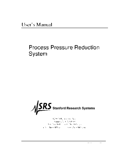 Stanford Research Systems www.thinksrs.com-PPRm  Stanford Research Systems www.thinksrs.com-PPRm.pdf