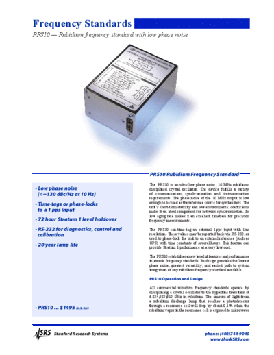 Stanford Research Systems www.thinksrs.com-PRS10c  Stanford Research Systems www.thinksrs.com-PRS10c.pdf