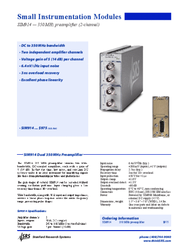 Stanford Research Systems www.thinksrs.com-SIM914c  Stanford Research Systems www.thinksrs.com-SIM914c.pdf
