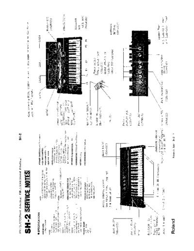 Roland Roland SH-2 Service Notes  Roland Roland SH-2 Service Notes.pdf