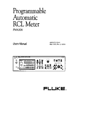 Fluke FLUKE PM6306 User  Fluke FLUKE PM6306 User.pdf
