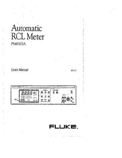 Fluke PM6303A User  Fluke FLUKE PM6303A User.pdf