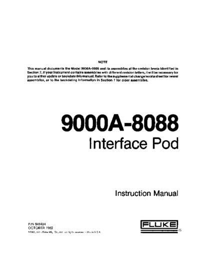 Fluke 8088Pod  Fluke 8088Pod.pdf