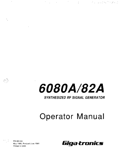 Fluke FLUKE 6080A 6082A Operation  Fluke FLUKE 6080A 6082A Operation.pdf