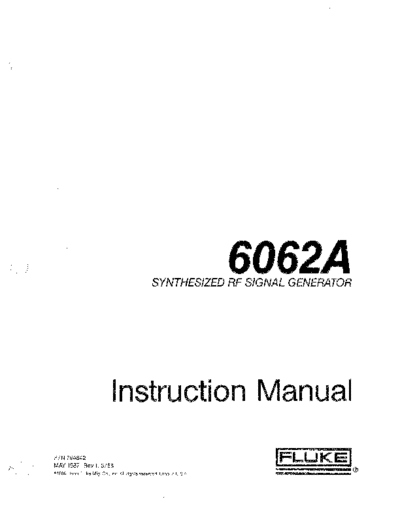 Fluke 6062A Instruction  Fluke FLUKE 6062A Instruction.pdf