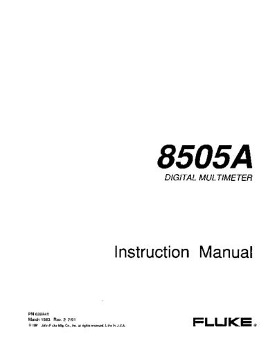 Fluke 638841 8505A Feb91  Fluke 638841_8505A_Feb91.pdf