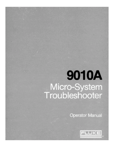 Fluke 9010AOperating  Fluke 9010AOperating.pdf