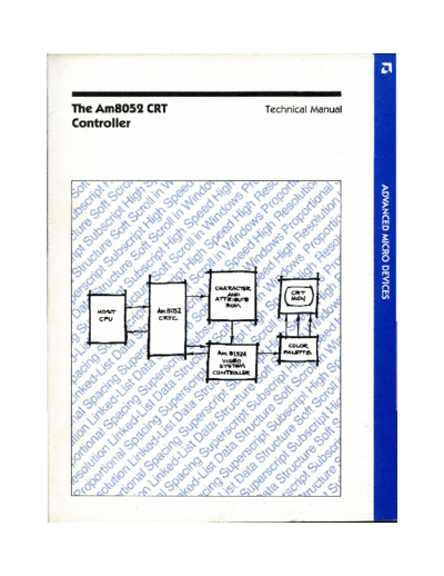 AMD Am8052_CRT_Controller_Technical_Manual_1986  AMD Am8052_CRT_Controller_Technical_Manual_1986.pdf