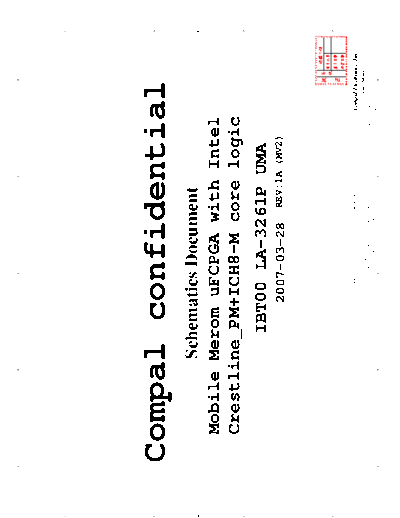 Compaq-HP HP6910P - LA3261P REV1A UMA 0328  Compaq-HP HP6910P - LA3261P_REV1A_UMA_0328.pdf