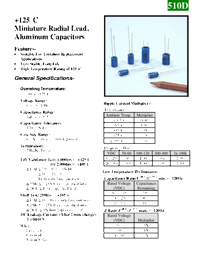 Barker Microfarads [BMI] Barker Microfarads [radial thru-hole] 510D Series  . Electronic Components Datasheets Passive components capacitors Barker Microfarads [BMI] Barker Microfarads [radial thru-hole] 510D Series.pdf
