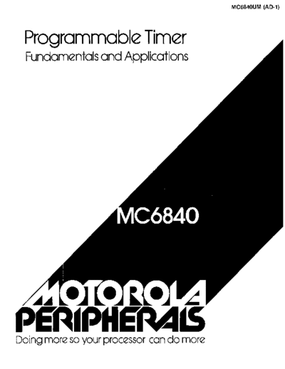 motorola MC6840UM  motorola _dataSheets MC6840UM.pdf