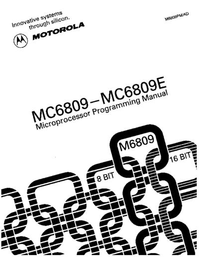 motorola M6809PM.rev0 May83  motorola 6809 M6809PM.rev0_May83.pdf