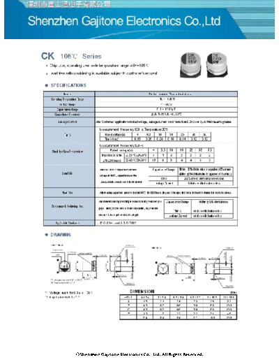 GJT [Gajitone] GJT [smd] CK Series  . Electronic Components Datasheets Passive components capacitors GJT [Gajitone] GJT [smd] CK Series.pdf