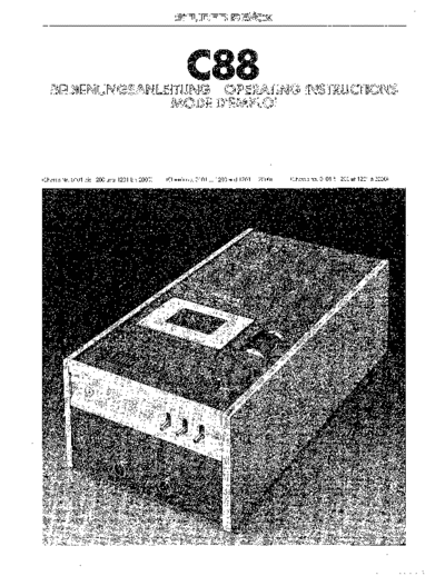 REVOX hfe revox c88 en de fr  REVOX C88 hfe_revox_c88_en_de_fr.pdf