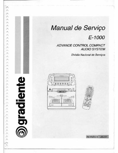 GRADIENTE +E-1000  GRADIENTE Audio E-1000 GRADIENTE+E-1000.pdf