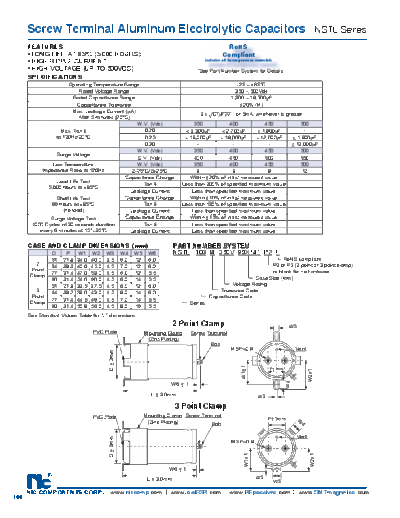 NIC [screw-terminal] NSTL Series  . Electronic Components Datasheets Passive components capacitors NIC NIC [screw-terminal] NSTL Series.pdf