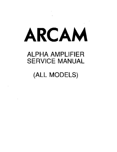 ARCAM hfe   alpha plus ii iii service  ARCAM Alpha hfe_arcam_alpha_plus_ii_iii_service.pdf