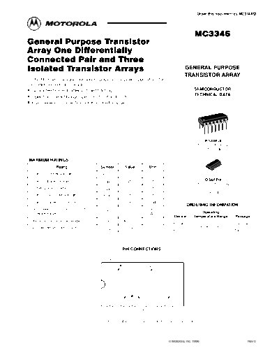 Advantest MC3346D - Trasnsistor Array - Datasheet  Advantest R3131 A-D_Block_PCB_Component_Datasheets MC3346D - Trasnsistor Array - Datasheet.pdf