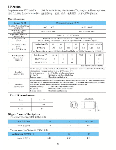 CS [12 Kuang Jin] CS (12 Kuang Jin) [snap-in] LP  series  . Electronic Components Datasheets Passive components capacitors CS [12 Kuang Jin] CS (12 Kuang Jin) [snap-in] LP  series.pdf