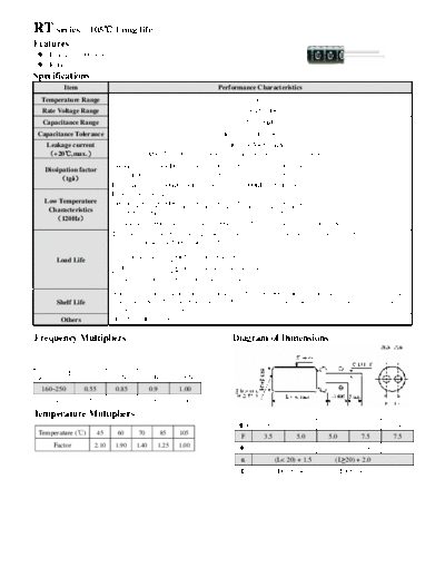 Acon [radial thru-hole] RT Series  . Electronic Components Datasheets Passive components capacitors Acon Acon [radial thru-hole] RT Series.pdf