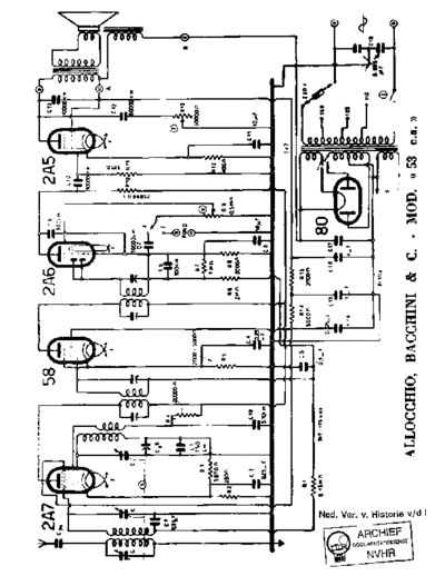 ALLOCCHIO BACCHINI AllocchioBacchini 53CA  . Rare and Ancient Equipment ALLOCCHIO BACCHINI AllocchioBacchini_53CA.pdf