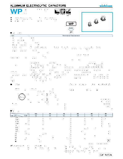 Nichicon [bi-polar SMD] WP Series  . Electronic Components Datasheets Passive components capacitors Nichicon Nichicon [bi-polar SMD] WP Series.pdf