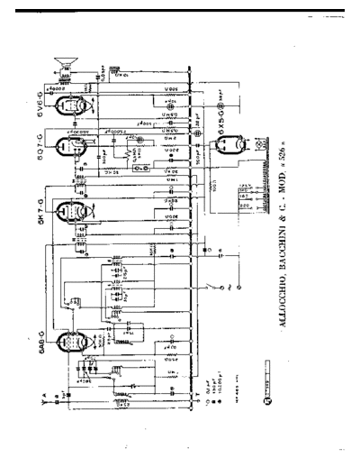 ALLOCCHIO BACCHINI Allocchio Bacchini 526  . Rare and Ancient Equipment ALLOCCHIO BACCHINI Allocchio Bacchini 526.pdf