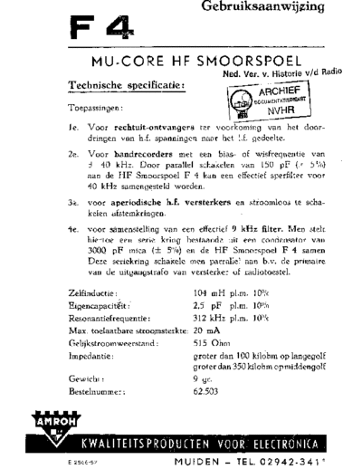 AMROH F4  . Rare and Ancient Equipment AMROH Amroh_F4.pdf