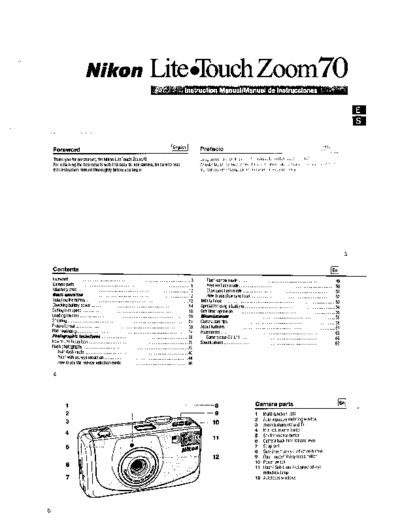 Nikon litetouchzoom70im  Nikon pdf litetouchzoom70im.pdf