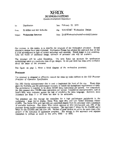 xerox 19790223 Workstation Structure  xerox sdd memos_1979 19790223_Workstation_Structure.pdf