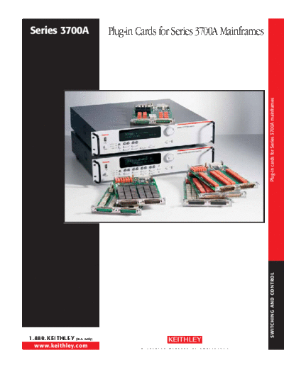 Keithley 3700A SwitchCardsDataSheet  Keithley 3706 3700A_SwitchCardsDataSheet.pdf