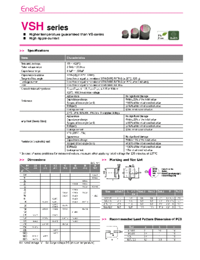 Enesol-Matsuki Matsuki-Enesol (MPCAP-EneCAP) [SMD polymer] VSH Series  . Electronic Components Datasheets Passive components capacitors Enesol-Matsuki Matsuki-Enesol (MPCAP-EneCAP) [SMD polymer] VSH Series.pdf