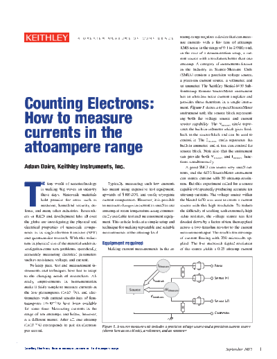 Keithley 2648 Counting Electrons1  Keithley Appnotes 2648 Counting Electrons1.pdf