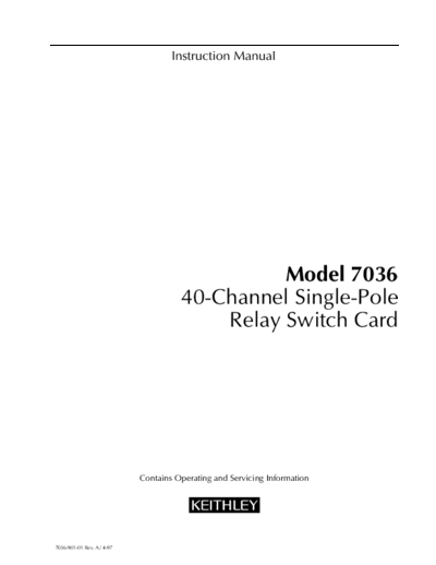 Keithley 7036 901 01A  Keithley 70xx 7036_901_01A.pdf