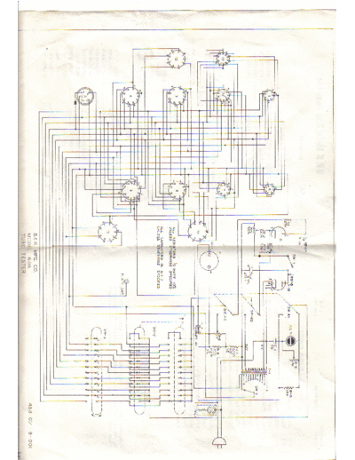 B&K bk model 606 tube tester schematic  . Rare and Ancient Equipment B&K bk_model_606_tube_tester_schematic.pdf